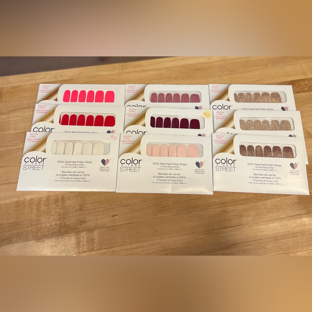 Color Street Nail Strip Bundle